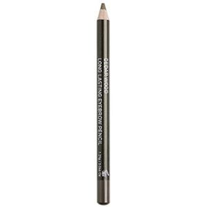 KORRES Cedar Eyebrow Pencil No 1 Dark Shade, veganistische wenkbrauwstift voor een natuurlijke tint, 1,29 g