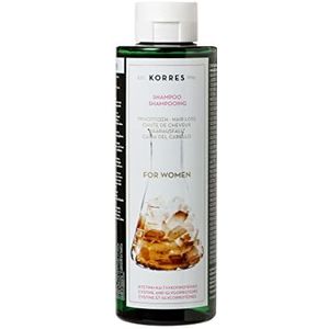 Korres Cystine & Glycoprotein Shampoo tegen Haarverdunning en Haaruitval 250 ml