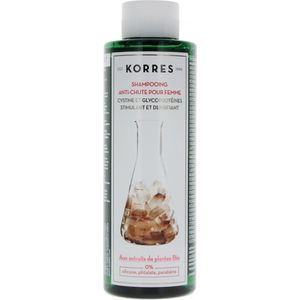 Korres - Cystine en Glycoproteïne - Shampoo tegen Haaruitval - 250 ml