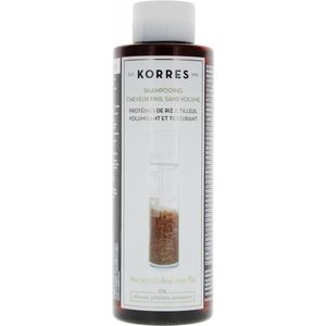 Korres - Rice Proteins & Linden - Shampoo - Voor Fijn Haar - 250 ml