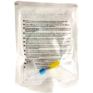 Aiguille - Port-A-Cath - Gebogen - 20G - Steriel - 1 Stuk