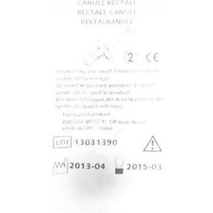 Codali Rectale Canule Voor Spuit 1 stuks