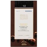 KORRES - Arganolie Geavanceerde Kleuring - Natuurlijk Zwart - 50 ml