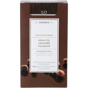 KORRES - Arganolie Geavanceerde Kleuring - Middenbruin - 50 ml