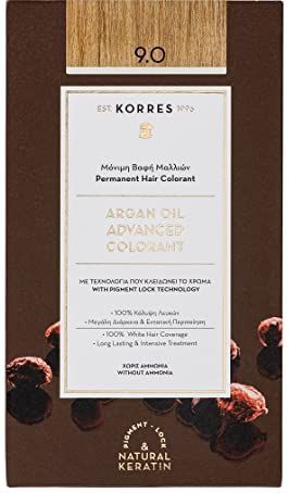 KORRES - Arganolie Geavanceerde Kleuring - Zeer Licht Blond - 50 ml