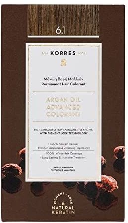 KORRES - Arganolie Geavanceerde Kleuring - Donker Blond As - 50 ml