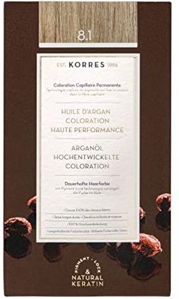 KORRES - Arganolie Geavanceerde Kleuring - Licht Blond As - 50 ml