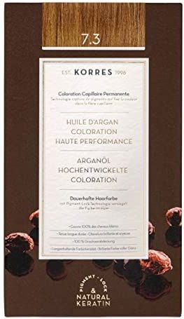 KORRES - Arganolie Geavanceerde Kleuring - Medium Blond Goud - 50 ml