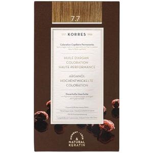 KORRES Arganolie Geavanceerde Kleuring 7.7 Medium Blond Mokka