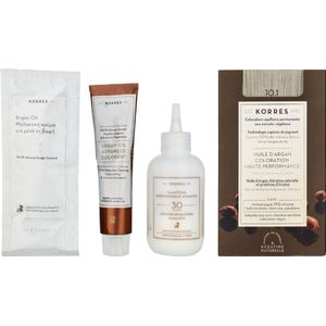 Korres - Argan Oil - Permanente Haarkleuring - Platinum Ash Blonde - 50 ml