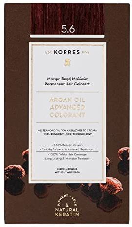 KORRES - Arganolie Geavanceerde Kleuring - Lichtbruin Rood - 50 ml