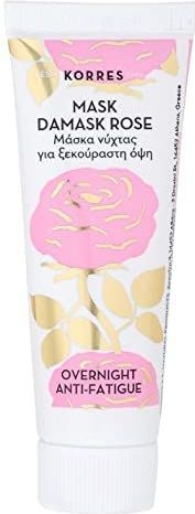 Korres Beauty Shots Damask Rose Anti-Fatigue & Nourishing Mask Gezichtsmasker, 18 ml