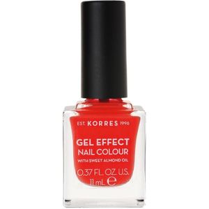 KORRES - Gel Effect Nagellak 11 ml Nr. 45 Coral
