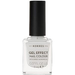 KORRES Sweet Almond Nail Colour 01, wit