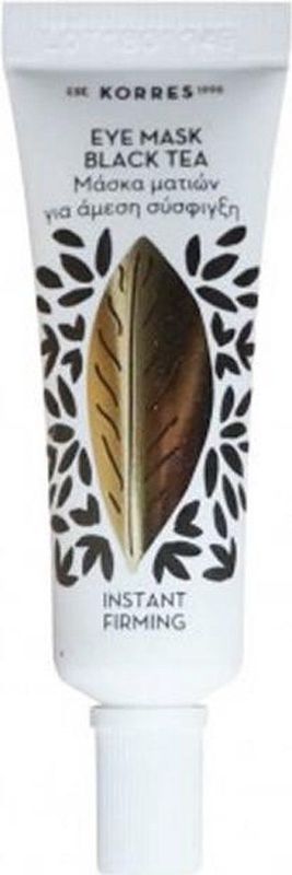 Korres - Black Tea - Gezichtsverzorging - Instant Firming Eye Mask - 6 ml