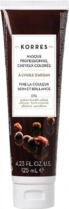 KORRES Argan Oil Mask - Haarmasker - 125 ml - Arganolie - Crambe-olie - Sheaboter