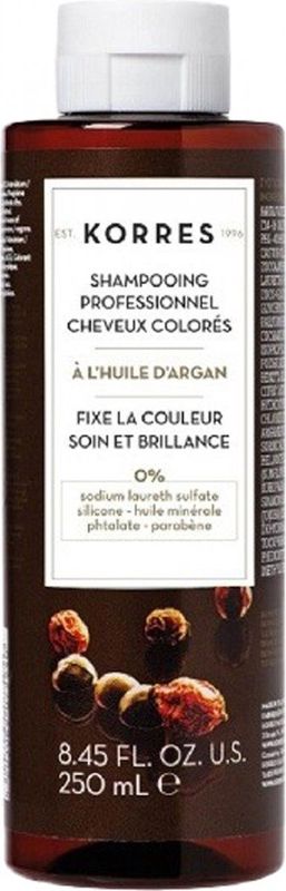KORRES - Argan Oil - Shampoo - 250 ml - Voor Kleurbehandeling