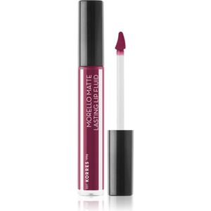 Korres Morello Matte Lasting Lip Fluid - Nr. 74 Fig, 3,4 ml