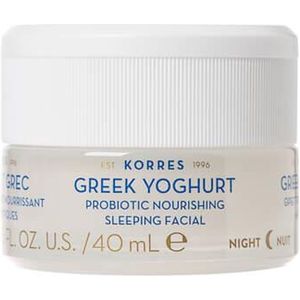 Korres Greek Yoghurt Voedende Nachtcreme met Probiotica 40 ml