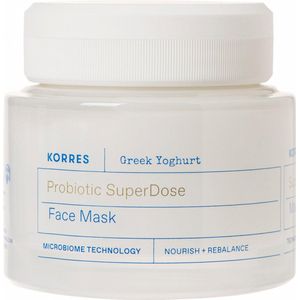 KORRES - HYDRA-BIOME PROBIOTIC SUPERDOSE FACE MASK - 100 ML - Gezichtsmasker
