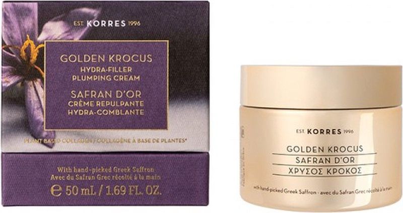 Korres - Golden Krocus - Gezichtscrème - 50 ml - Huidveroudering
