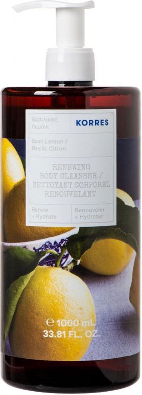 Korres - Basil Lemon - Douchegel - 1000 ml