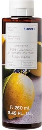 Korres BASIL LEMON Douchegel - 250 ml - Plantaardige Reinigingsbasis