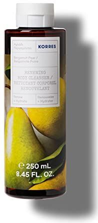 Korres Bergamot Pear Douchegel, Oranje, Geel, Rood, 250 ml