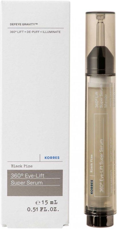Korres - Black Pine 4D Bio-ShapeLift Superserum - Oogverzorging - 15 ml