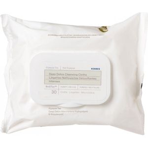 Korres - OLYMPUS TEA - Cleansing Wipes - 30 Stk. - Biologisch Afbreekbaar