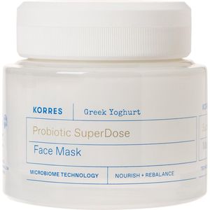 Korres - Probiotic Face Mask - Gezichtsmasker - 100 ml - Met Griekse Yoghurt