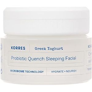 Korres Griekse Yoghurt Probiotische Quench Slapen Facial 40ml