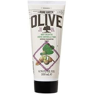 KORRES Olive Fig hydraterende bodymilk voor een soepele huid, met extra olijfolie van eerste persing, veganistisch, 200 ml, 223,0 gram