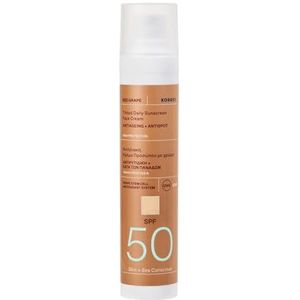 Korres - Red Grape Tinted Daily Sunscreen - Getinte Zonnebrandcrème - SPF 50 - 50 ml