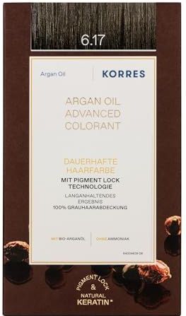 KORRES - Arganolie Geavanceerde Kleuring - Donker Blond Beige - 50 ml