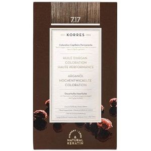 KORRES - Arganolie Geavanceerde Kleuring - 7.17 Medium Blond Beige - 50 ml