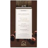 KORRES - Arganolie Geavanceerde Kleuring - Kleur 6,73 Gouden Cacao - 50 ml