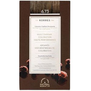 KORRES - Arganolie Geavanceerde Kleuring - Kleur 6,73 Gouden Cacao - 50 ml