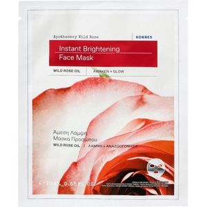 Korres - Apothecary Wild Rose - Gezichtsmasker - 20 ml - Huidverzorging