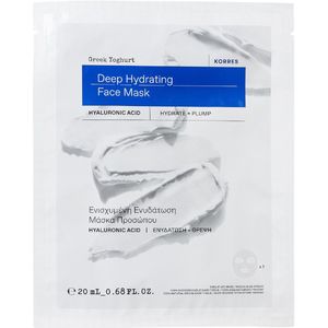 Korres - Greek-Yoghurt - Gezichtsverzorging - Intens Hydraterend Bladmasker - 20 ml