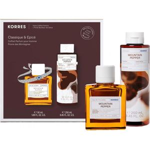 Korres Poivre des Montagnes Eau de Toilette 50 ml + Poivre des Montagnes Douchegel 250 ml