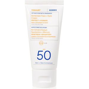 Korres Yoghurt Sunscreen Face + Eye Cream 50 Zonnecrème