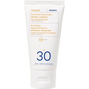 Korres - Yoghurt Face Sunscreen - SPF 30 - 50 ml - Gezichtscrème