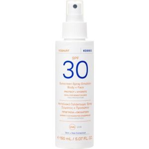 KORRES Yoghurt Sunscreen Spray Emulsion Face + Body SPF 30 150 ml