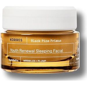 Korres Black Pine Primus - Gezichts Nachtcrème - 40 ml - Huidveroudering