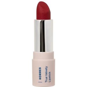 Korres - LippenTrue Velvety Lipstick - Vivid Red - 3 g