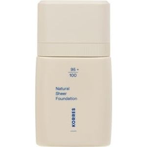 Korres - Natural Sheer Foundation - 01 Light - 30 ml