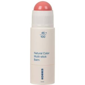 Korres - Natural Color Multistick Balm - 12 Petal Pink - 4,5 g - Make-up Markeerstift