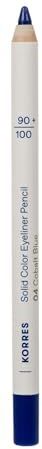 Korres - Solid Color Eyeliner Pencil - 04 Cobalt Blue - 1,2 g