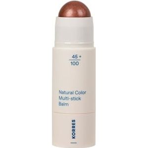KORRES - Aegean Bronze - Illuminating Multistick - Bronskleurig - Romige Textuur